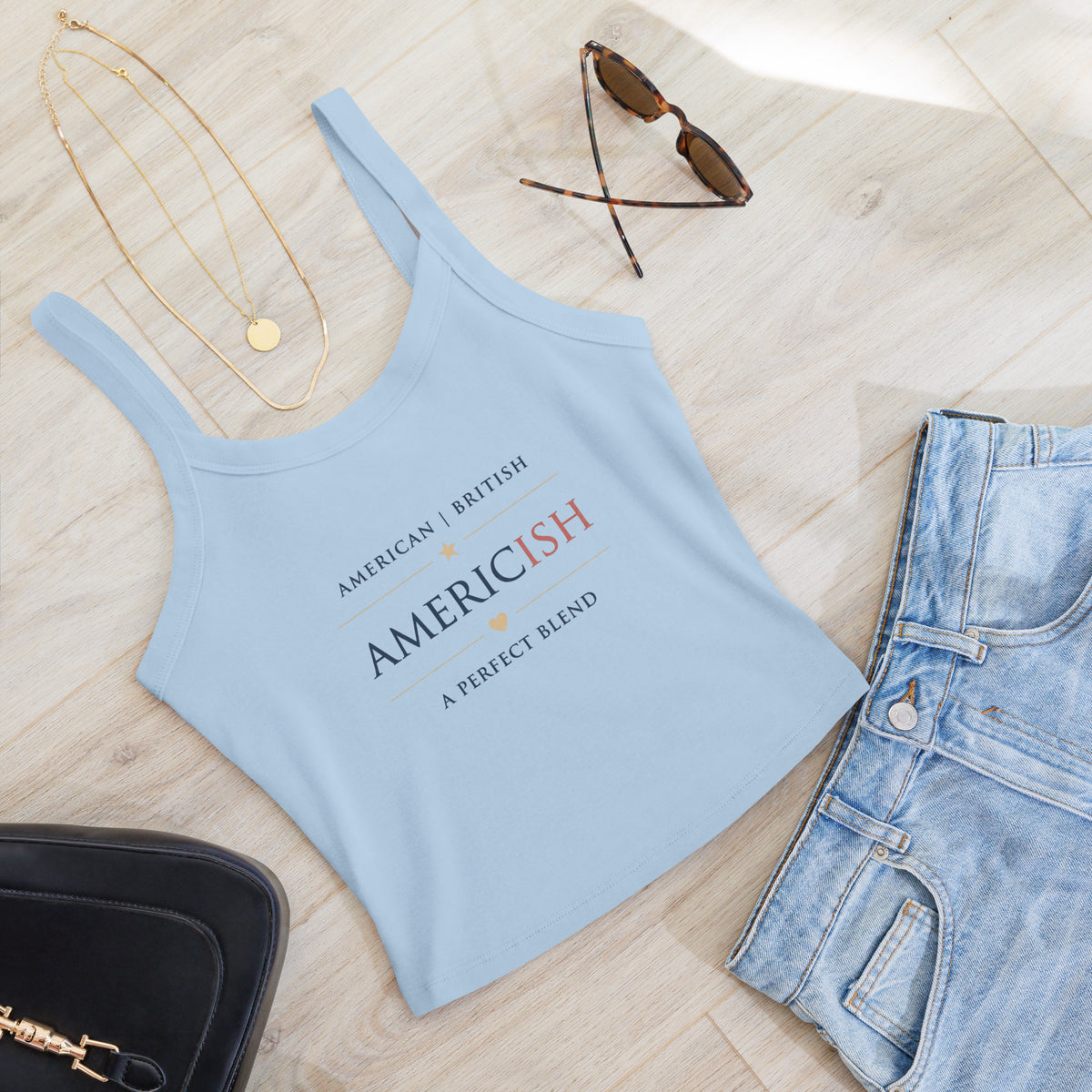 Americish Women’s micro-rib tank top | Americish